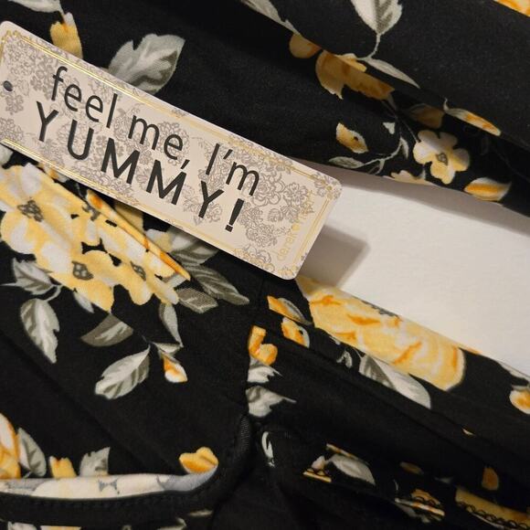 Derek Heart Women’s Floral Wrap Dress Long Sleeve Size Small Casual - Picture 6 of 9